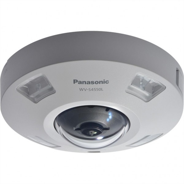 PANASONIC i-Pro Extereme WV-S4550LM 5MP Mobile Dome IP Kamera, 360° Rundumsicht, IP66, IK10, M12-Ans