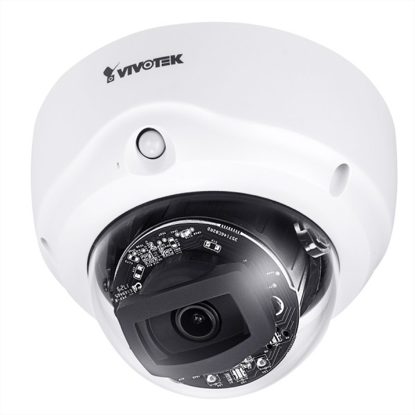 VIVOTEK FD9167-H 2MP Fixed Dome IP-Kamera 30fps H.265, WDR Pro, IR, PIR