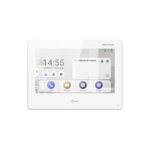 HIKVISION DS-KH9310-WTE1 Android Video Intercom Indoor Station 7-Zoll-Touchscreen