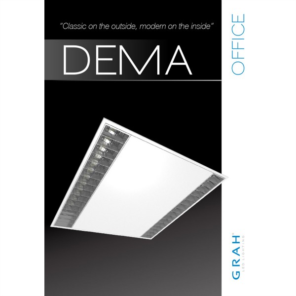 GRAH DEMA II 62/62 Panel für Office Beleuchtung