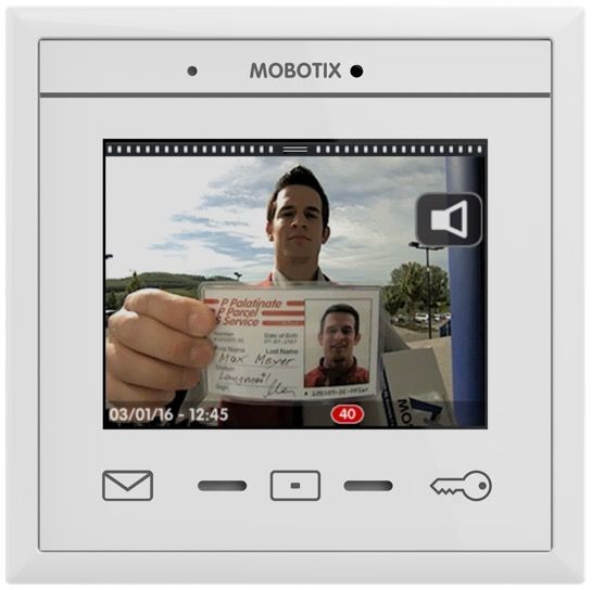 MOBOTIX MX-DISPLAY3 MxDisplay+, weiß