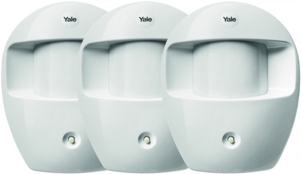 Yale Bewegungsmelder Standard 3er Set