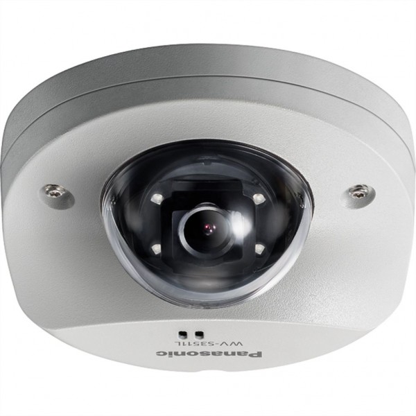 i-PRO WV-S3511L HD 720p Mobile Mini-Dome IP-Kamera, Fixobjektiv 2,8mm, IR, IP66, IK10
