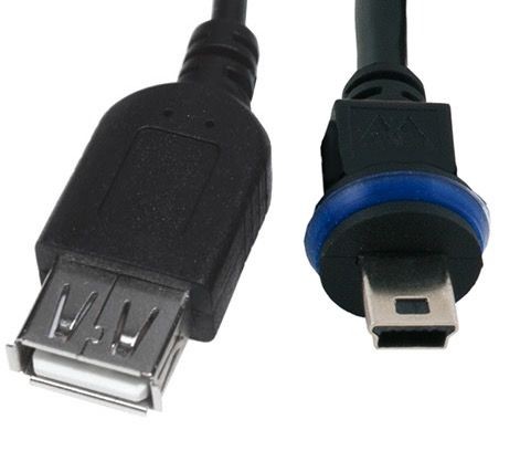 MOBOTIX MX-CBL-MU-STR-AB-2 USB-Gerät Kabel für D/S/V1x, 2 m