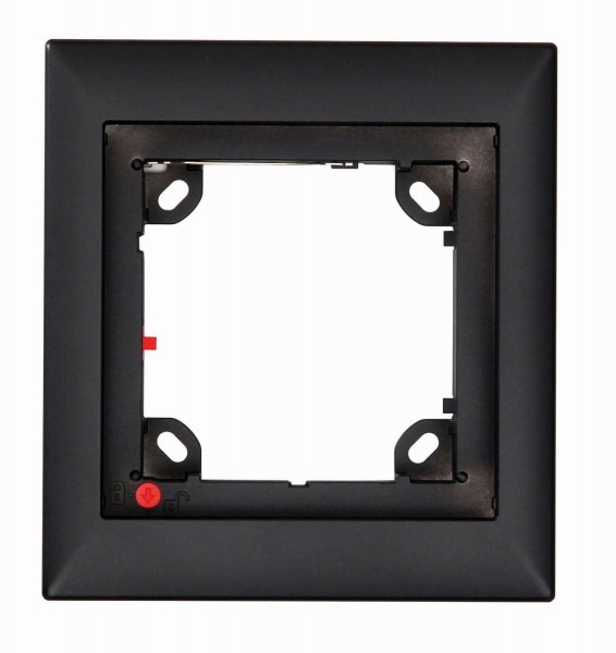MOBOTIX MX-OPT-Frame-1-EXT-BL 1er Rahmen, schwarz