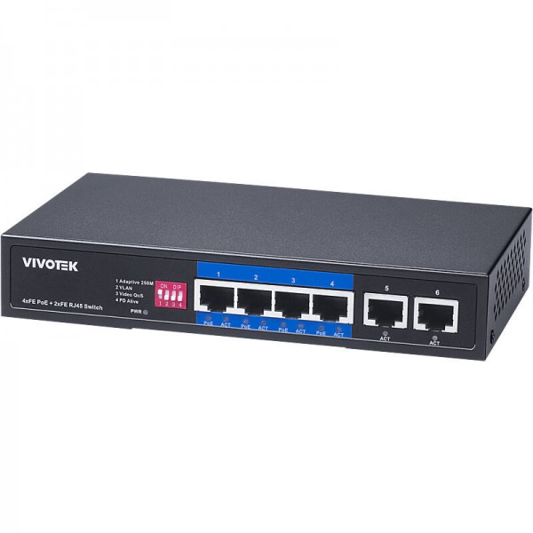 VIVOTEK POE-SWITCH AW-FET-060P-060 EU