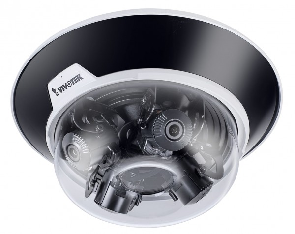 VIVOTEK MA9322-EHTV Multi-Sensor IP Kamera, 20MP, 4x Varioobjektiv, Remote-Focus, bis -40°C