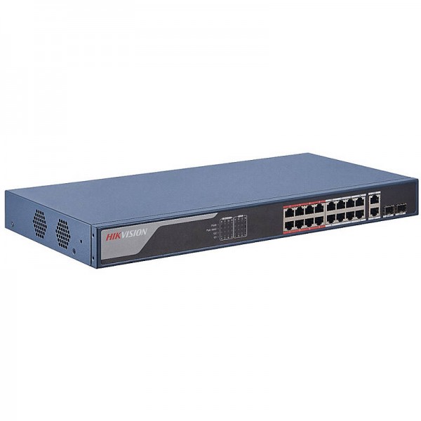 HIKVISION DS-3E1309P-EI - Switch - Smart - 8 x 10/100 (PoE+) + 1 x 1000Base-T - Desktop - PoE+ (110