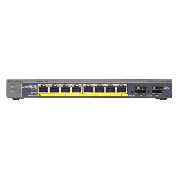 GS110TP Prosafe Gigabit Smart PoE Switch