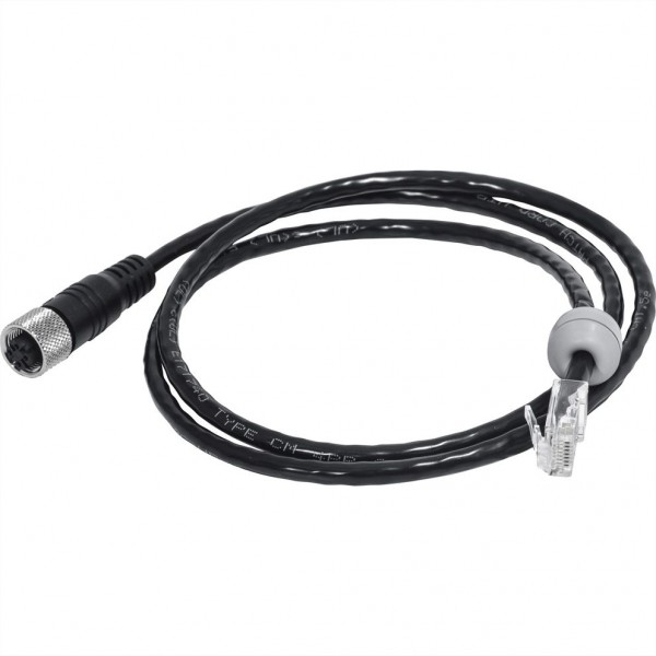 VIVOTEK AO-002 RJ45 zu M12(4-pin) 1,0m, spritzwassergeschützt