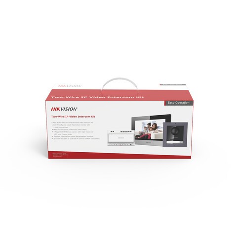 HIKVISION DS-KIS702(Europe BV) 2-Draht IP Video Intercom-Kit für Villa oder Haus