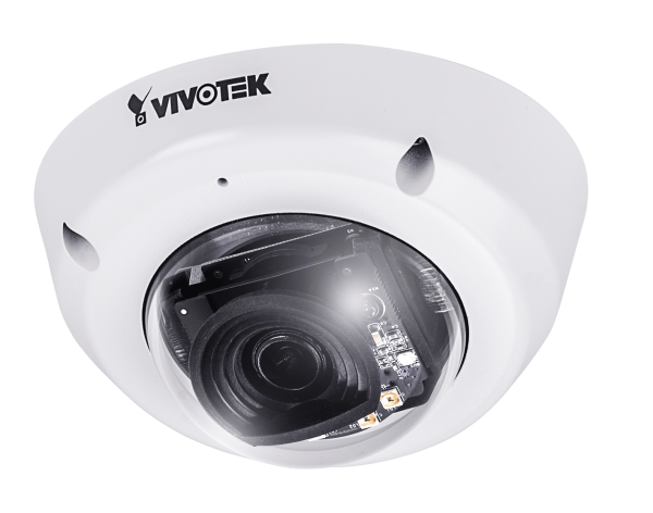 VIVOTEK MD8565-N(3.6mm), Mini Fixed Dome Tag Netzwerkkamera mit 2Megapixel FullHD (1080p) Auflösung