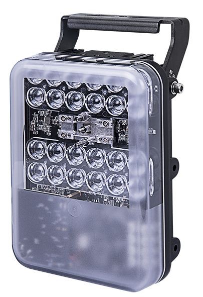 VIVOTEK CM48W5-1040 CaMate Serie IR-Strahler, 100 bis 250m, 10° x 40°, Weißlicht 5000K