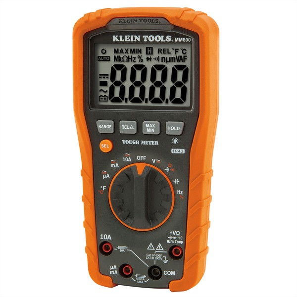 KLEIN TOOLS MM600 Digital Multimeter, automatische Bereichseinstellung 1000V
