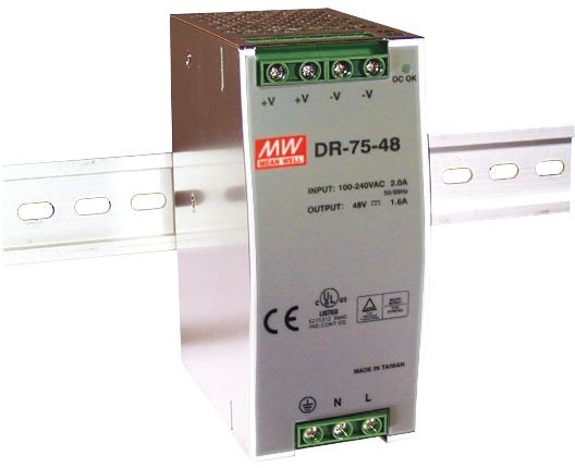 MEAN WELL DR-75-48 Hutschienennetzteil 75W 48V DC