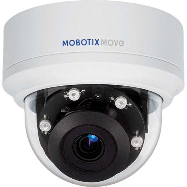 MOBOTIX MOVE VandalDome Kamera 2MP, IP66/IK10, WDR, IR, 2.8-12mm (34-91°)