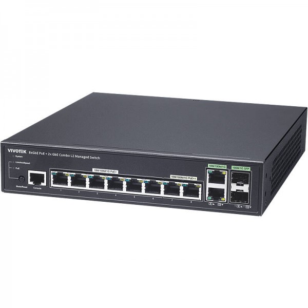 VIVOTEK AW-GEV-108A-130 PoE Switch