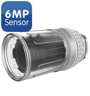 MOBOTIX Mx-O-SMA-S-6NCSV Sensormodul 6MP, CSVario 4,5-10 mm (Nacht), weiß