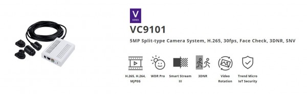 VIVOTEK V-SERIE VC9101 Video Core, nur Video Core ohne Kameramodul