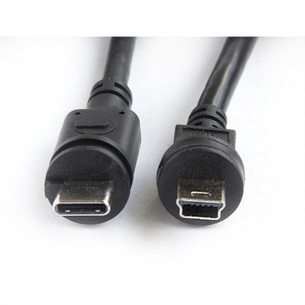 MOBOTIX S74 MiniUSB-C auf USB-A Kabel, 5m (für RS232 Box)