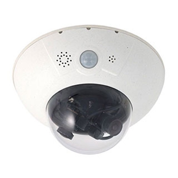 MOBOTIX D15 DualDome-Kamera 6MP, ohne Sensormodul(e)