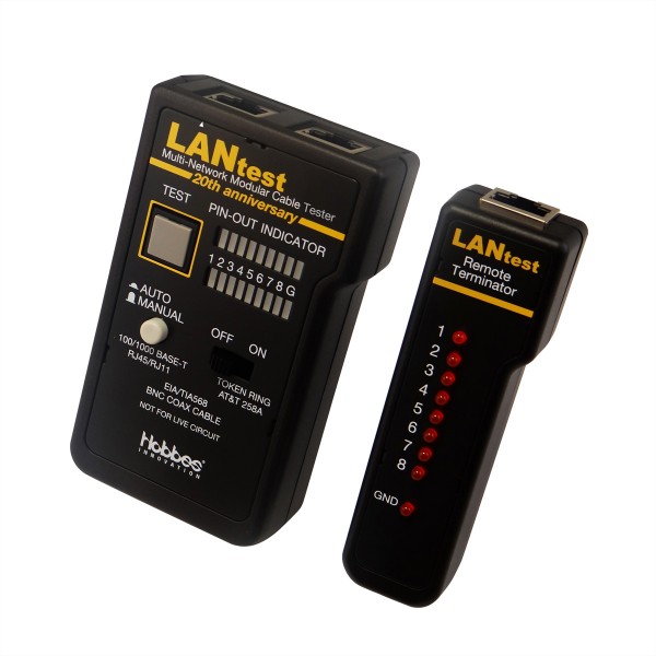 HOBBES LANtest RJ45 Basic Netzwerkkabel-Tester