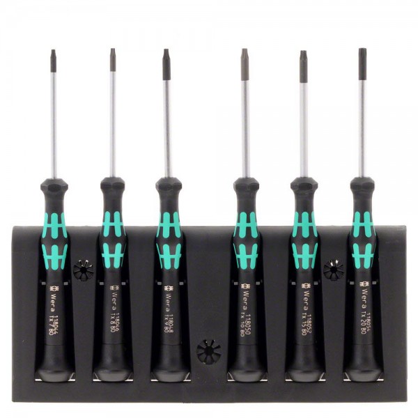 Wera 2067/6 Elektroniker TORX BO-Schraubendrehersatz