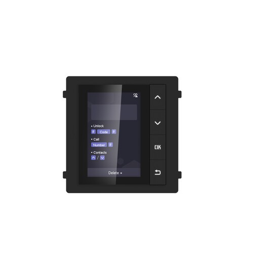 HIKVISION DS-KD-DIS Türstation Anzeigemodul mit 3,5-Zoll-TFT-LCD-Bildschirm